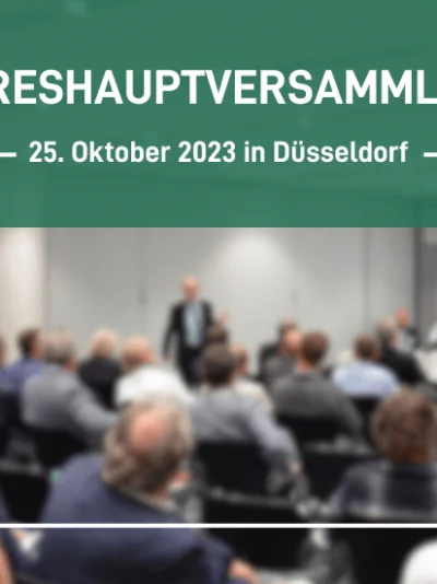 Titelbild Jahreshauptversammlung 25.10.2023 in Düsseldorf Titelbild Jahreshauptversammlung 25.10.2023 in Düsseldorf
